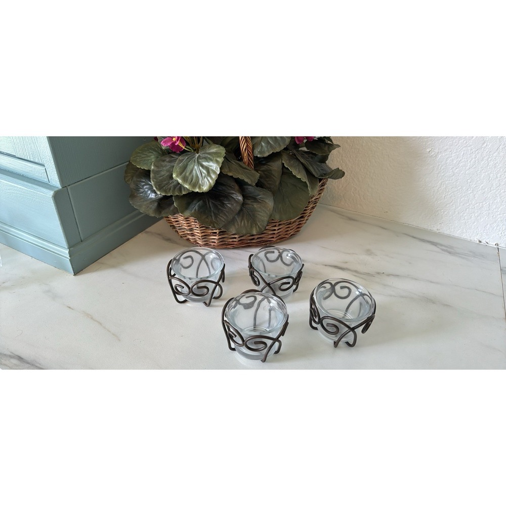 Set of Four Votive Holders From Southern Living At Home